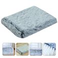 Coussin en peluche tapis pour animaux de compagnie de couchage chaud lavable pour chat  CORBEILLE - PANIER - COUSSIN - HAMAC - LIT-2