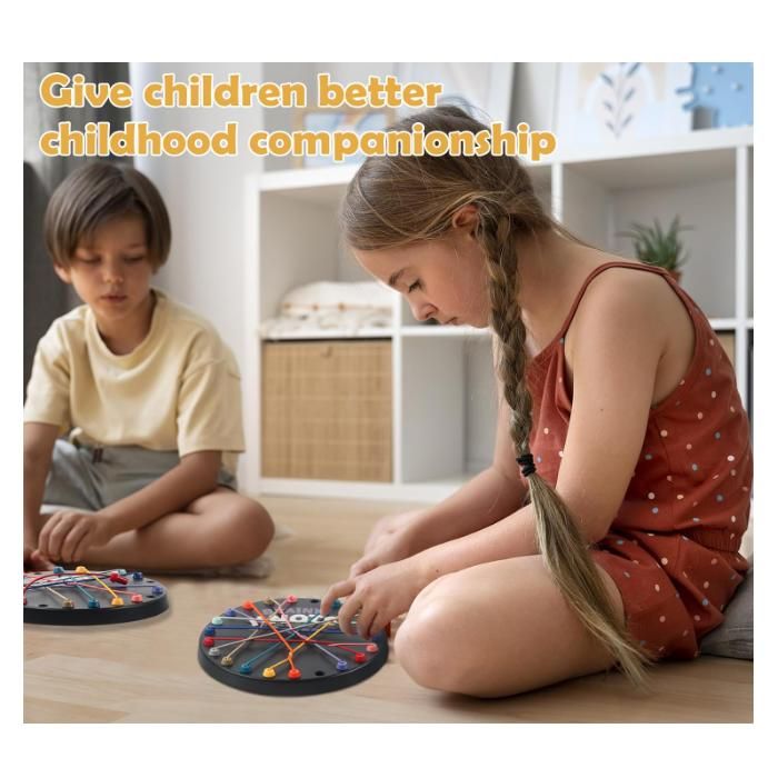 Snowtain Brainy Knots – Jeu De Corde à Démêler – Logique Et Stratégie – Dès 6 Ans