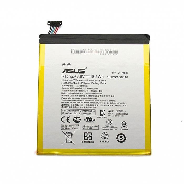 batterie original Asus C11P1502 4700mAh pour Zenpad2
