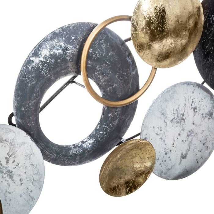Wall Decoration Cloe Metal 77 x 35 cm Black Atmosphera Créateur d'intérieur