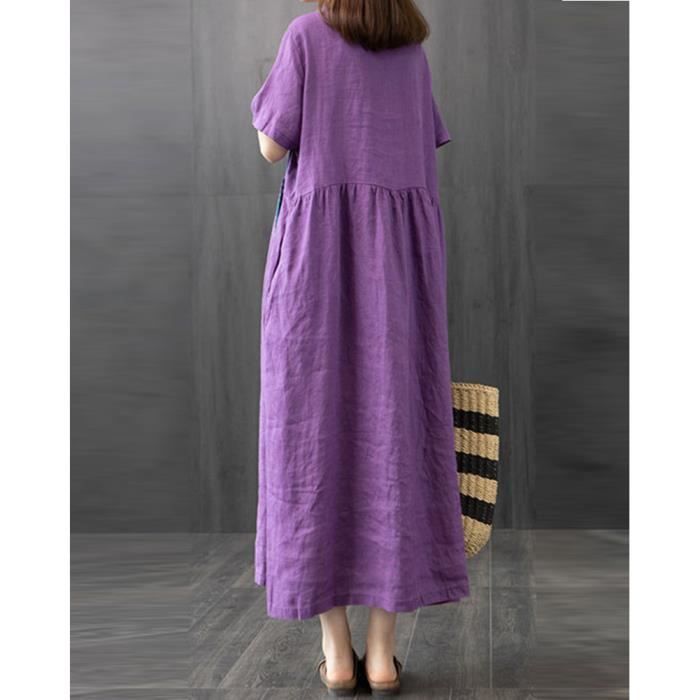 Robe ete shop coton ou lin