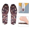 Cobblestone Massage Therapy acupression des pieds Semelles Pad améliorer la circulation sanguine Réflexologie plantaire S-3
