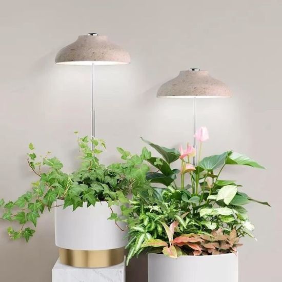 Lampe pour plantes d'intérieur Egle - Lampe horticole à led de 3500K à  spectre complet optimisé pour la croissance des plantes[12] - Cdiscount  Jardin