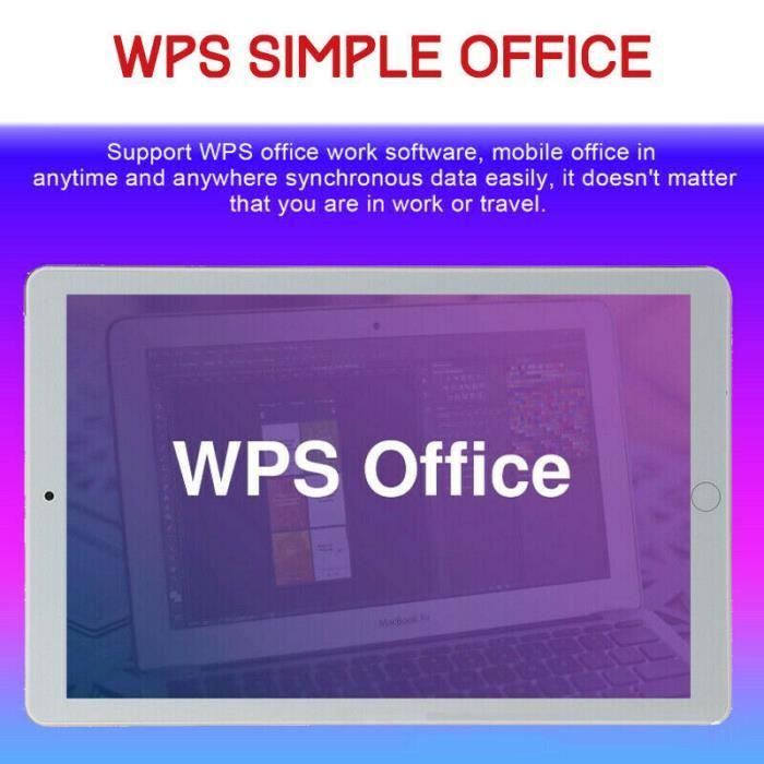 NOUVEAU 10.1" Très mince 4G Tablette3