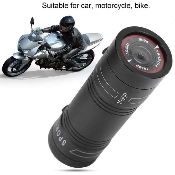 Caméra de moto avec enregistreur vidéo, Dashcam 2K 1440P, pour