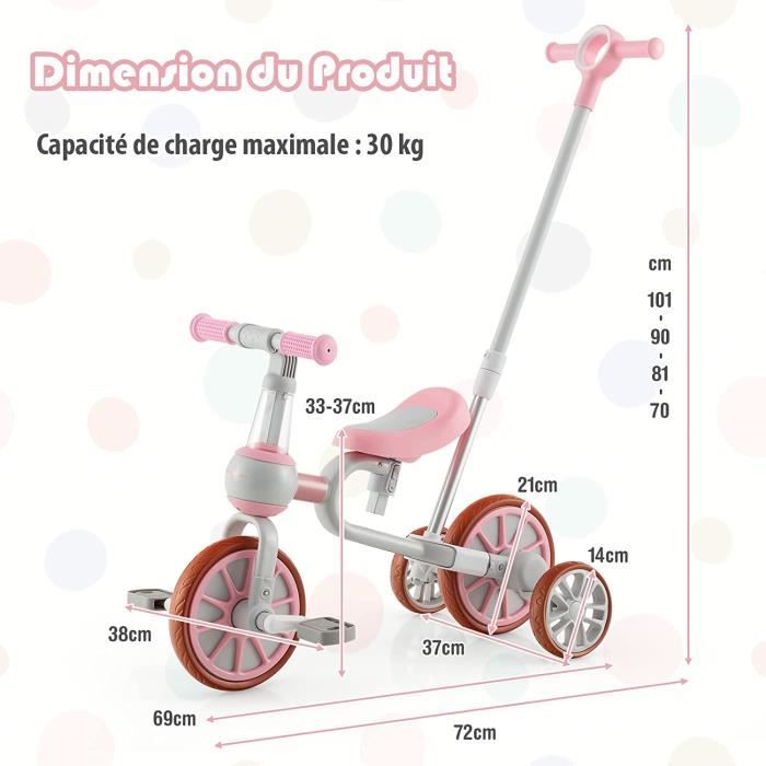 draisienne velo 4 en 1   Bébé roule