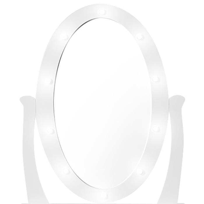 IDMARKET Coiffeuse BELLA avec miroir LED et tabouret - Maison IDMARKET Coiffeuse BELLA avec miroir LED et tabouret - Maison