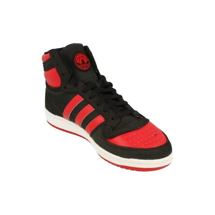 Basket adidas Originals PRO MODEL - ADIDAS ORIGINALS - Homme - Noir - Cuir  - Lacets Noir - Cdiscount Chaussures