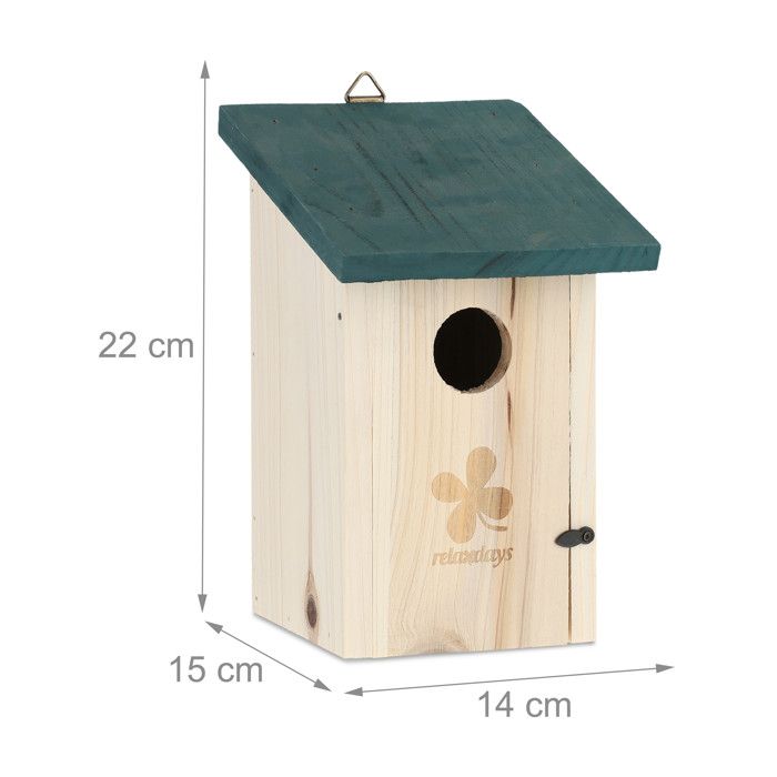 Nichoir Chouette En Bois - Habitat Naturel Pour Oiseaux Nocturnes