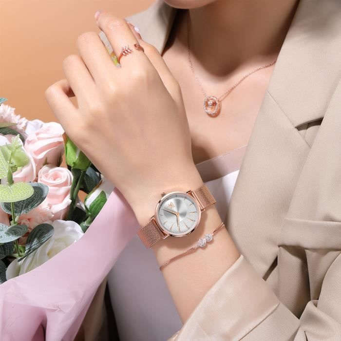 Bracelet montre - Bijoux Femme et Homme - Cdiscount Bijouterie