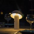 Lampe de table sans fil - LUMISKY - TOD WHITE - H28 cm - Tête orientable - LED blanc chaud-4