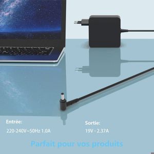 POUR ASUS VIVOBOOK S510 S510U S510UA-DB71 S510UQ S510UN Adapteur 45W
