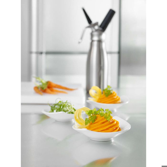 Siphon à Chantilly Vintage Kayser En Céramique Blanche - Années 60/70, Autriche, Occasion