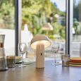 Lampe de table sans fil - LUMISKY - TOD WHITE - H28 cm - Tête orientable - LED blanc chaud-7