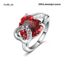 bague swarovski coeur rouge bague swarovski coeur rouge