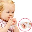 KEENSO Protège-doigt bébé en silicone ajustable pour sucette à mâcher-0