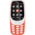 Téléphone mobile Nokia 3310 - Barre - Double SIM - 2.4" - 2 MP - 1200 mAh - Orange-0