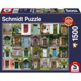 Puzzle Portes - SCHMIDT SPIELE - 1500 pcs - Architecture et monument - Adulte - Mixte-0