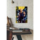 MY-KASE Cadre déco en plexiglas 21cmx29.7cm épais. 3mm dbz dragon ball z san gohan super sayen 2