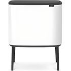 BRABANTIA Poubelle Bo Touch Bin - 36 L - Blanc