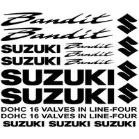 Stickers Suzuki bandit Ref: MOTO-117 Noir
