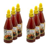 Thaï Dancer - Lot 6x Sauce sweet chili - Bouteille 435ml