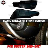 Garde-boue,Bouclier de protection en caoutchouc pour Renault Duster 2010 – 2017, accessoires de pare-chocs avant,