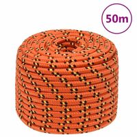 Corde de bateau Orange 5 mm 50 m Polypropylène Maison Chic Corde de bateau Orange 5 mm 50 m Polypropylène Maison Chic