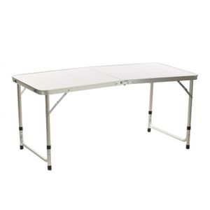 TABLE DE CAMPING Table pliante en aluminium AC-DÉCO - 60 x 60 cm - 