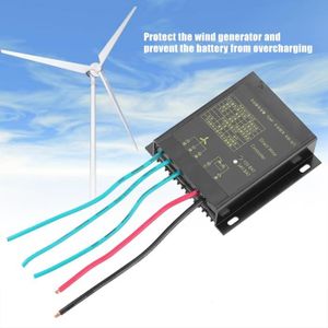 R/égulateur /éolien R/égulateur Solaire Turbine /éolienne Blue-Yan R/égulateur de Charge Solaire /éolienne Hybride 1200W MPPT R/égulateur de Charge /éolienne Vent 800W + Solaire 400W
