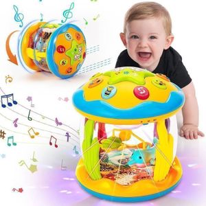 TABLE JOUET D'ACTIVITÉ Jouet pour Bébés de 6 à 12 mois,Jouet Musical Lumi