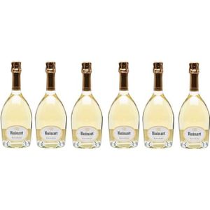 CHAMPAGNE Lot de 6  Champagnes Ruinart Blanc de Blancs