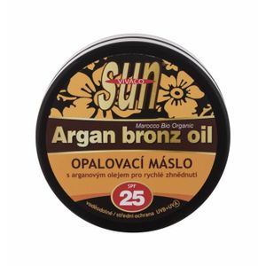 SOLAIRE CORPS VISAGE Vivaco 200ml Huile De Bronze D'argan Solaire Spf25, Crème Pour Le Visage