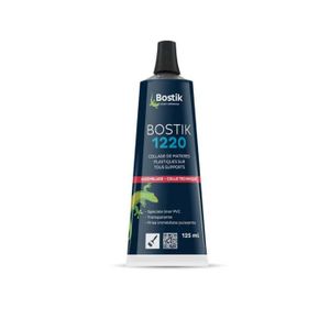 COLLE - PATE FIXATION Colle nitrile 1220 BOSTIK 125 ml