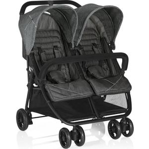 poussette double cote a cote des la naissance