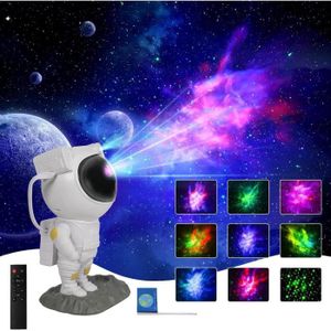 Astronaute Projecteur Galaxy Night Light, Projecteur de Galaxie D'astro  Starry Sky Veilleuse avec Nébuleuse, Minuterie et Téléco40 - Cdiscount  Maison