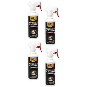 Spray Ultime Anti Punaises De Lit - Traitement Choc Insecticide Pour Punaises, Acariens, Puces - Protection Textiles Et Voyage