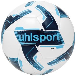 BALLON DE FOOTBALL Ballon Uhlsport Team Classic - blanc/bleu marine/b