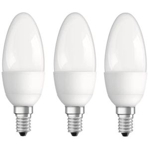 AMPOULE - LED Ampoule LED flamme Classic B40 5,3W E14 mat blanc 
