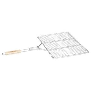 CHARIOT - SUPPORT Double Grille Barbecue 