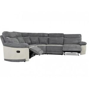 Canape D Angle Relax Panoramique Et Symetrique En Microfibre