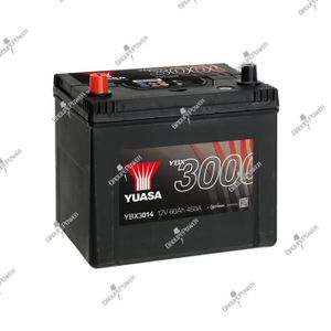 BATTERIE VÉHICULE Batterie auto, voiture YBX3014 12V 60Ah 450A Yuasa