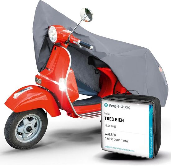 Housse De Moto étanche Pour Keeway Superlight/Supershadow - Taille 245x105x125 Cm, Tissu Oxford, Trous Antivol - Protection Contre Pluie, Soleil, Poussière