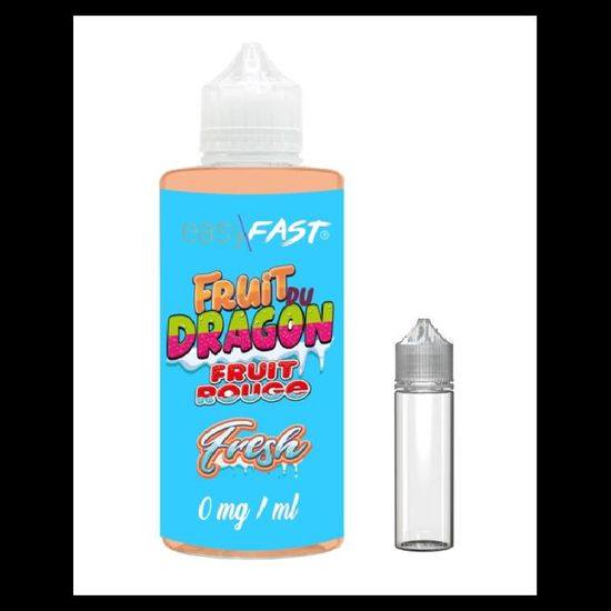 E liquide Fruit du Dragon - fruits rouges - fresh - 230 ml - 00mg -  EASY/FAST - Cdiscount Au quotidien