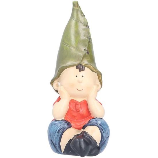 Figurine Nain De Jardin Squelette Halloween - Décoration Résine 13 Cm, Thème Festif, Pour Intérieur Et Bureau