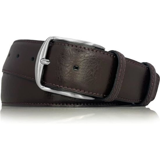 Ceinture Avec Fermeture Eclair Interieure Hommes Et Femmes Cuir Veritable Portefeuille Interne 4 Cm De Large Voyag u5612 Marron Cdiscount Bagagerie Maroquinerie