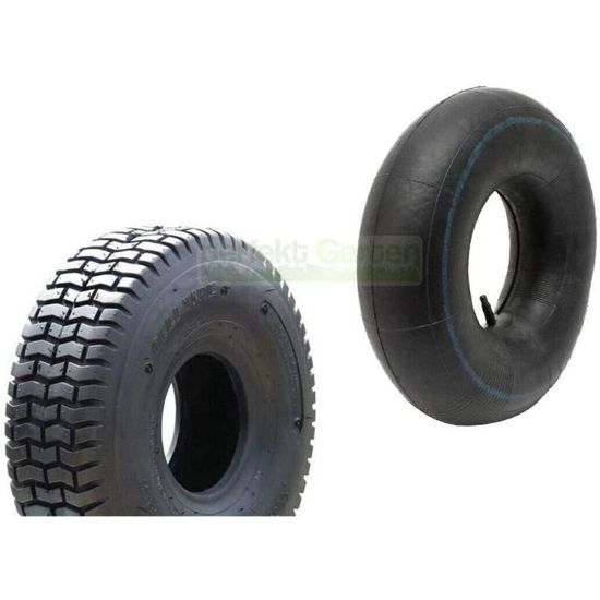 Lot De 2 Pneus 13x5.00-6 Sans Tube Pour Tondeuse, VTT, Go-Kart - Neufs