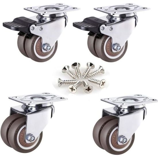 360 Meubles Roulettes Pivotantes Chaises En Métal Chaise D'Appoint