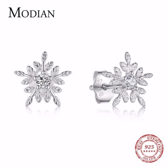 Zolkamery Femme Boucles d'oreilles Argent Fin 925 avec Zircon Cubique 5A Blanc, Clous d'oreilles Argent en Forme de Flocon de Neige, Puces d'orielles Hypoallergénique pour Femme Fille Zolkamery Femme Boucles d'oreilles Argent Fin 925 avec Zircon Cubique 5A Blanc, Clous d'oreilles Argent en Forme de Flocon de Neige, Puces d'orielles Hypoallergénique pour Femme Fille