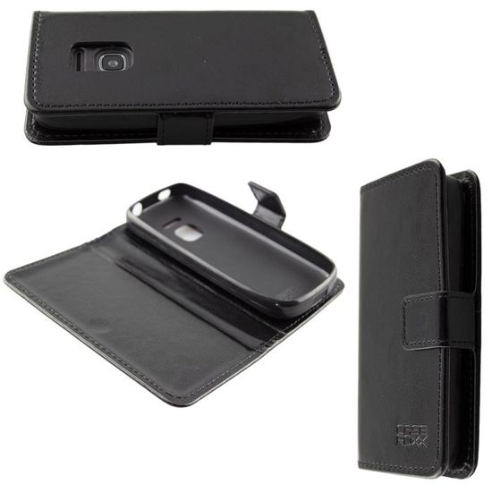 Housse Avec Passe-ceinture Et Fermeture Magnétique Pour Nokia N95 / LG KU990 - Noir, Neuf, Générique